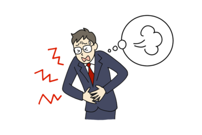 そのおならの臭いと張り、放置していませんか？「腸内腐敗」が引き起こす悪臭の原因と、脂肪肝・IBSのサインのアイキャッチ画像