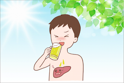 脂肪肝は夏に悪化する?アルコール・清涼飲料水が肝臓に与えるダメージと腹部エコーによる早期発見のアイキャッチ画像